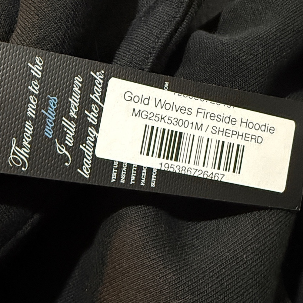 Greyson Gold Wolves Fireside Hoodie
Heavyweight HARD TO FIND Hoodie NWT Sold Out - Picture 7 of 13